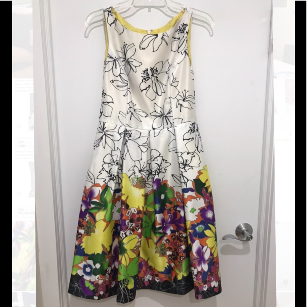 MADISON Sleeveless Floral Printed Dress